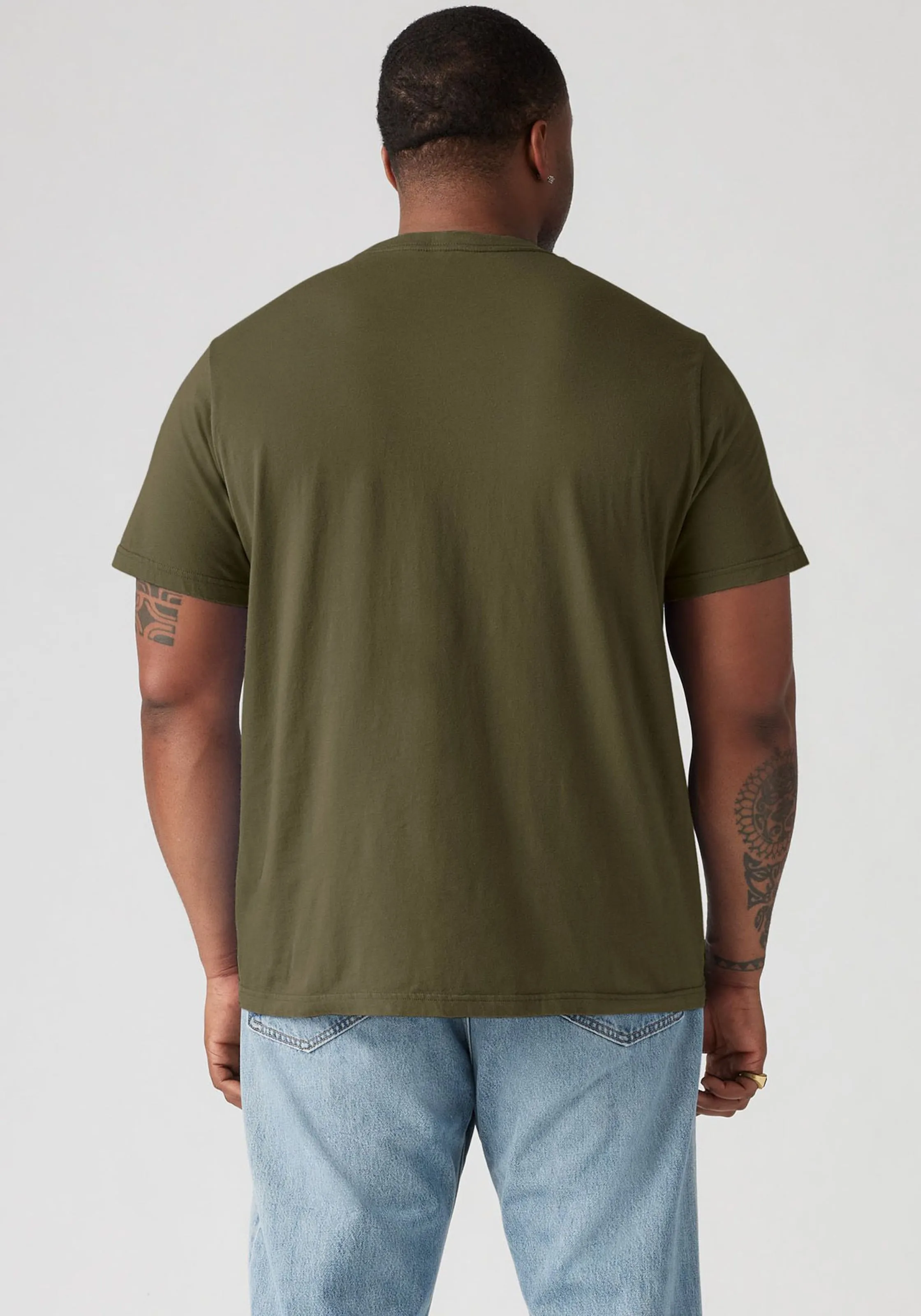 Levi's Big & Tall Olive T-shirt